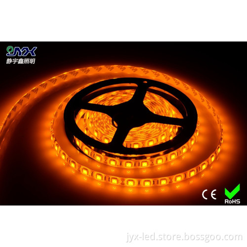 smd5050 Newest design flexible led strip lights IP65 waterproof yellow color stirp lights